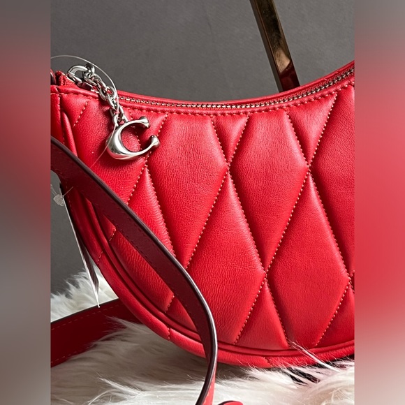 CP223 - Coach Mira Shoulder Bag with Pillow Quilting and Heart Strap - Picture 2 of 14